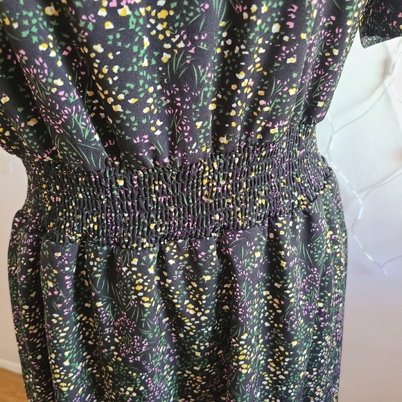 Floral Dress by Gardenwed / Size 2X / Dark Colors - Picture 4 of 7